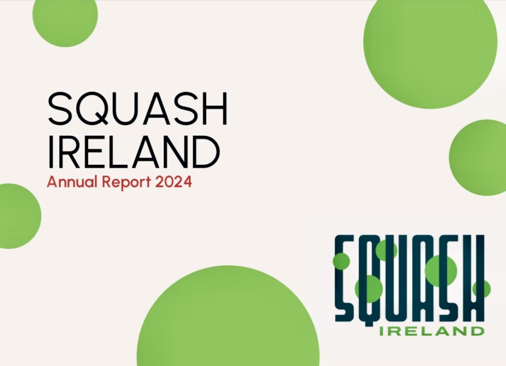96-page annual report highlights how 2024 was ‘a time of change’ for Squash Ireland