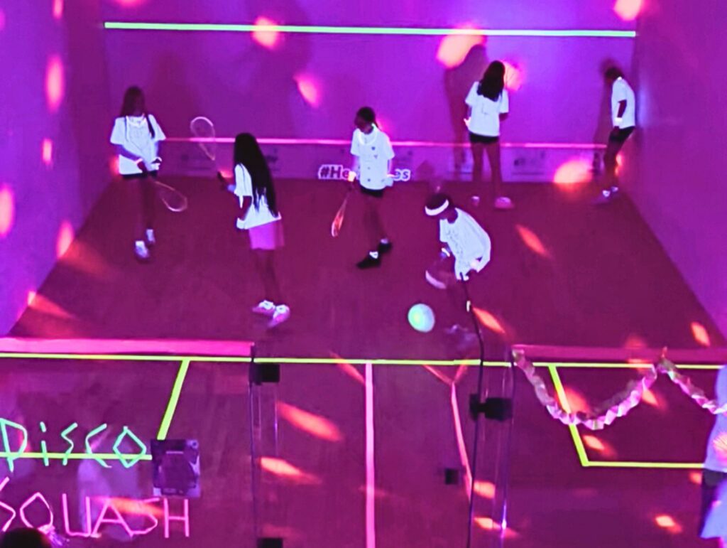 DISCO Squash lights up the courts at Limerick LTC