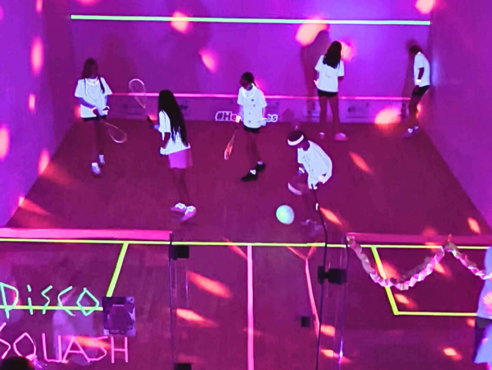 DISCO Squash lights up the courts at Limerick LTC