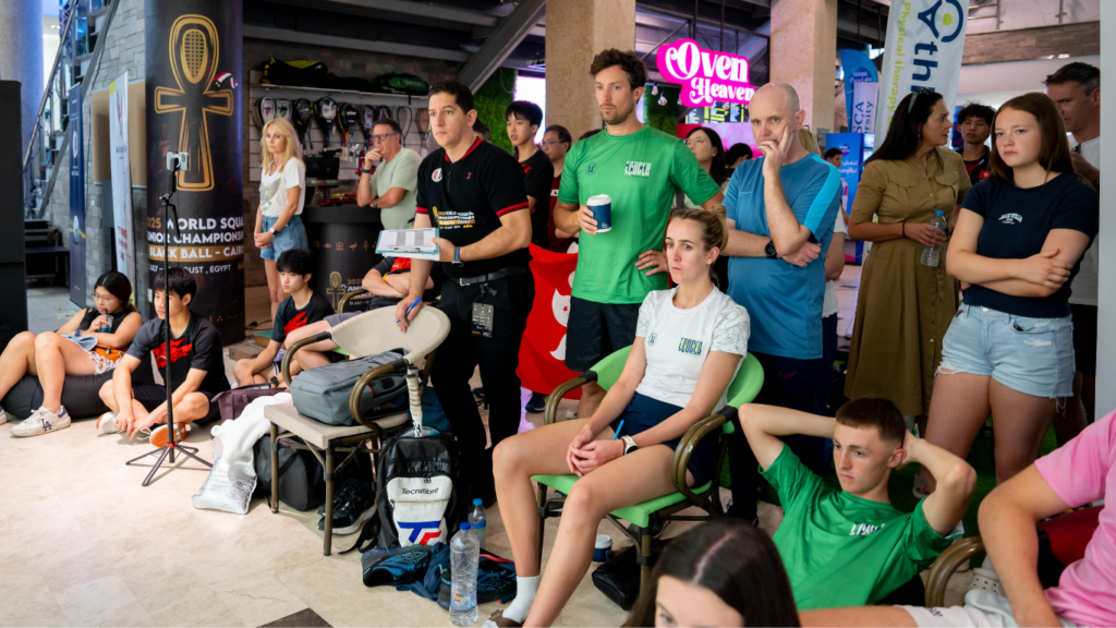 Tough Sunday for Ireland teams at 2025 World Squash Junior Championships