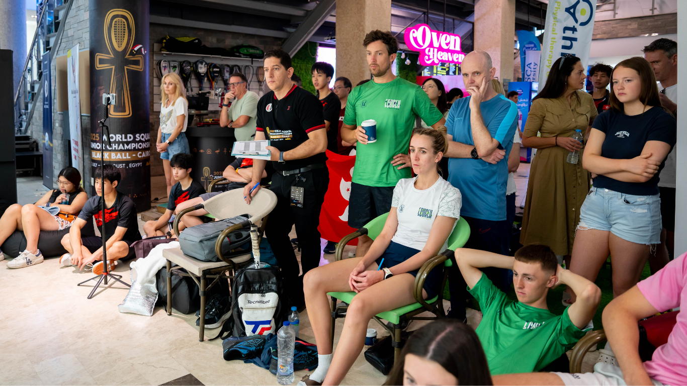 Tough Sunday for Ireland teams at 2025 World Squash Junior Championships