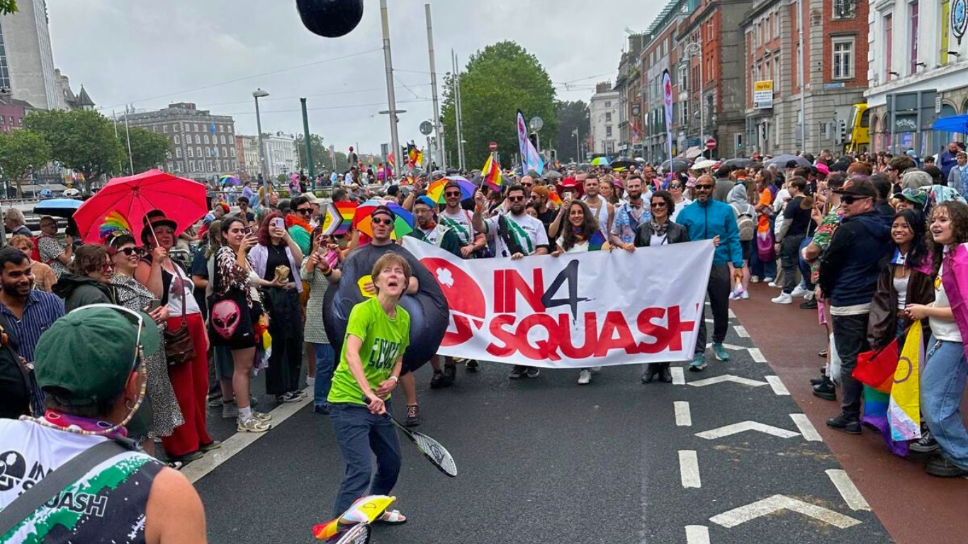 In4Squash to bring European LGBTQIA+ Open to Dublin in September