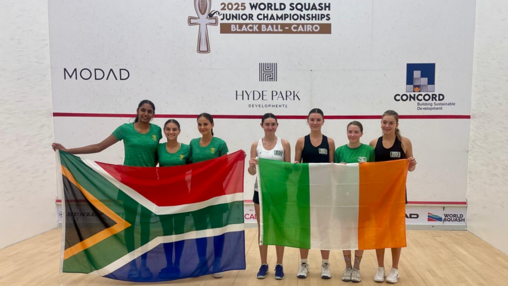 World Junior Squash 2025: The Ireland Team Cairo Diaries – Day 5 recap