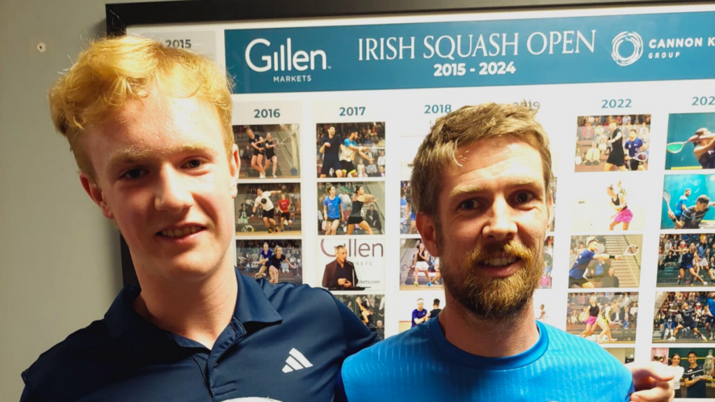 Sean Murphy wins the IACT PSA Satellite tournament at Fitzwilliam