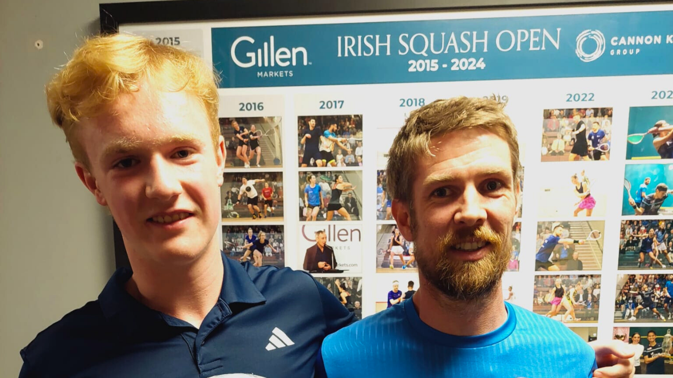 Sean Murphy wins the IACT PSA Satellite tournament at Fitzwilliam