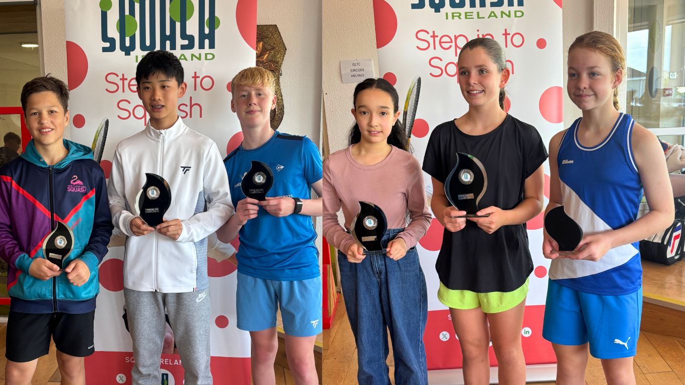 Seven of the 10 Connacht Junior Open events won by No.1 seeds