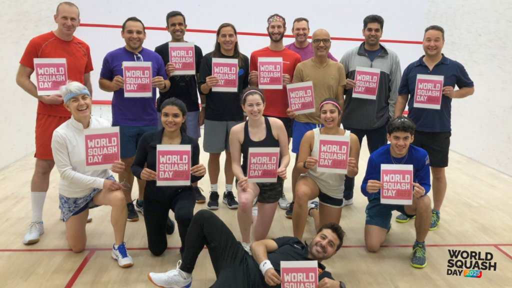 World Squash Day returns on October 11th with ‘Bring a friend on court’ initiative