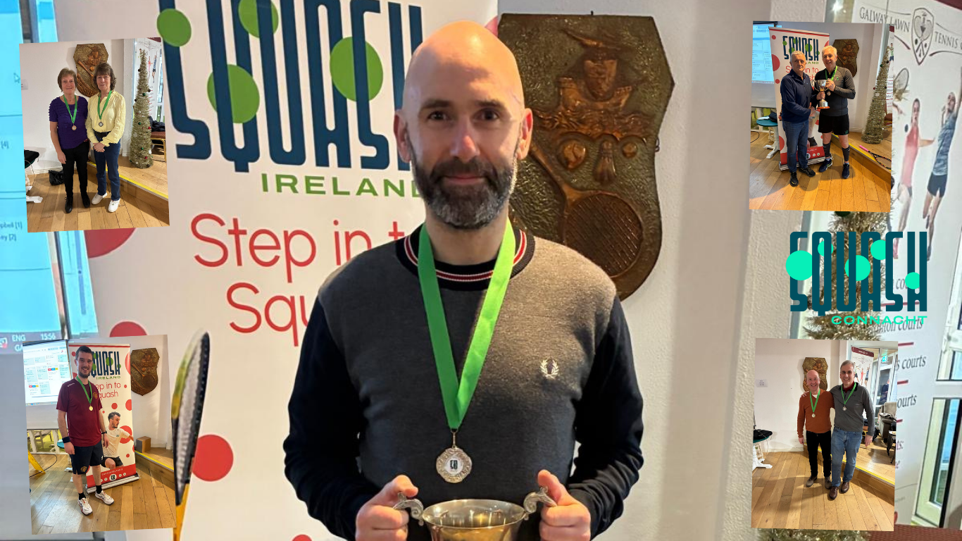 Several Connacht Masters Open titles won by non-No.1 seeds