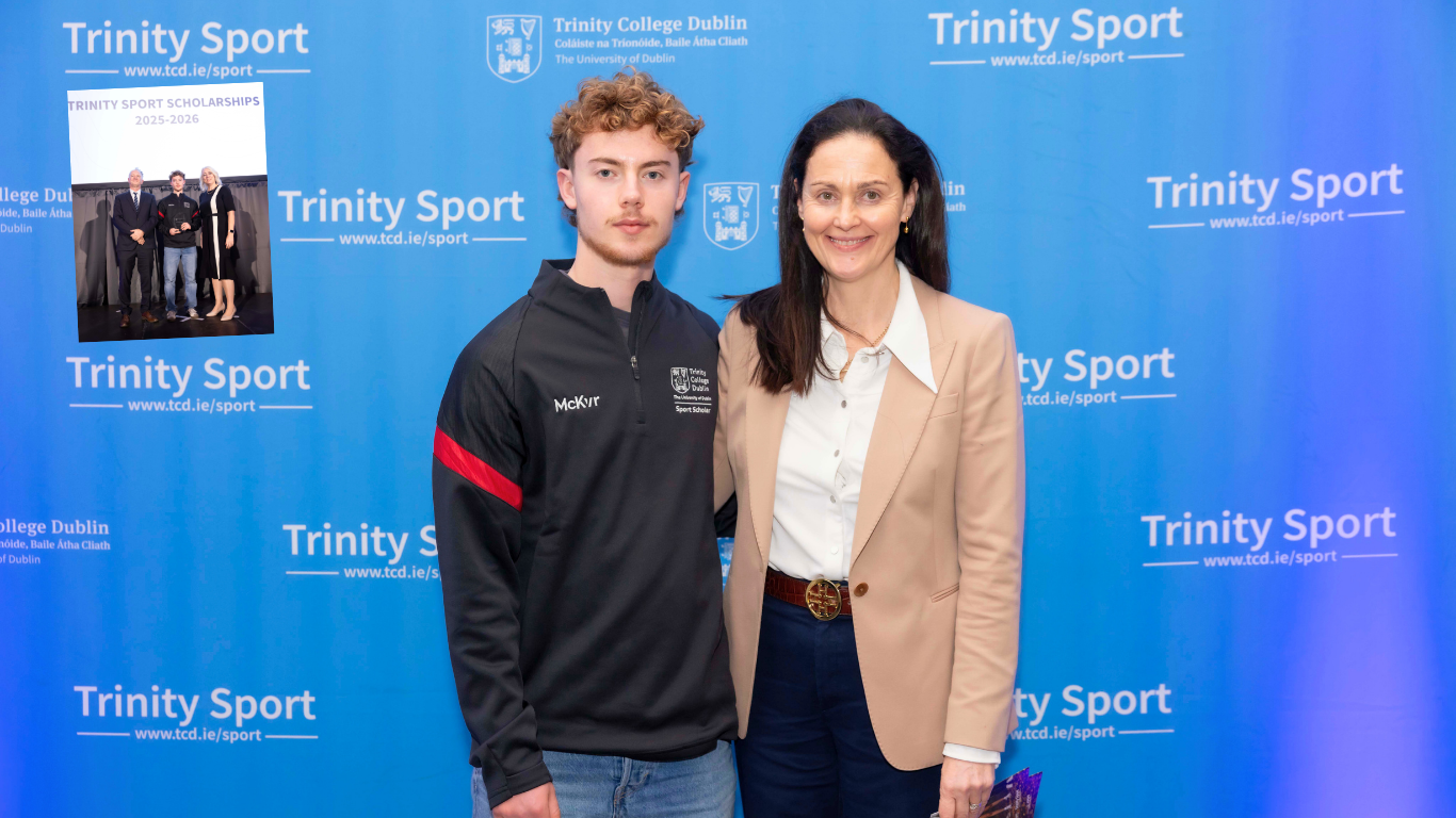 Danny Lynch included in the Trinity College Dublin sports scholarship programme