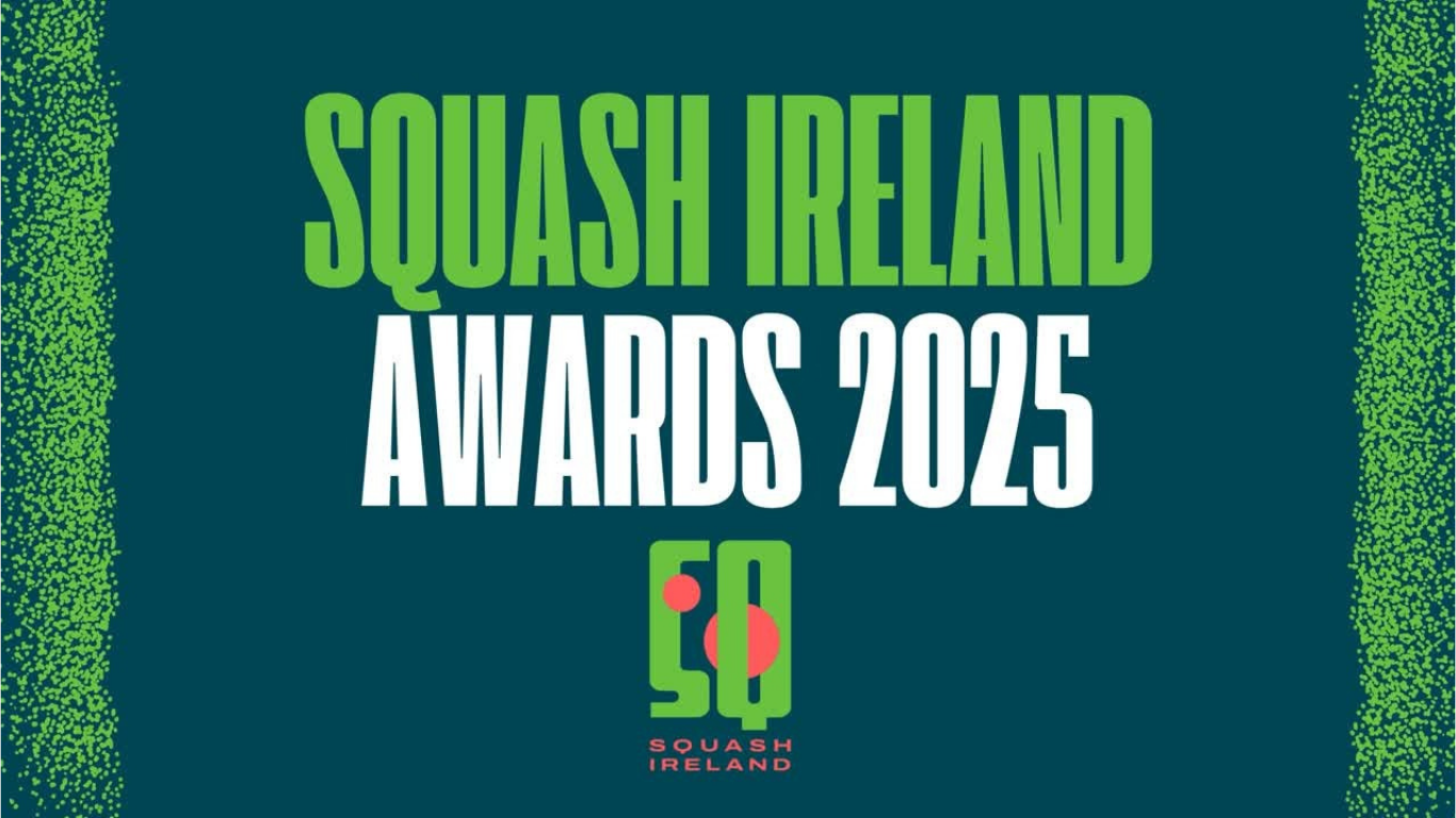 Winners named at the Squash Ireland Awards 2025
