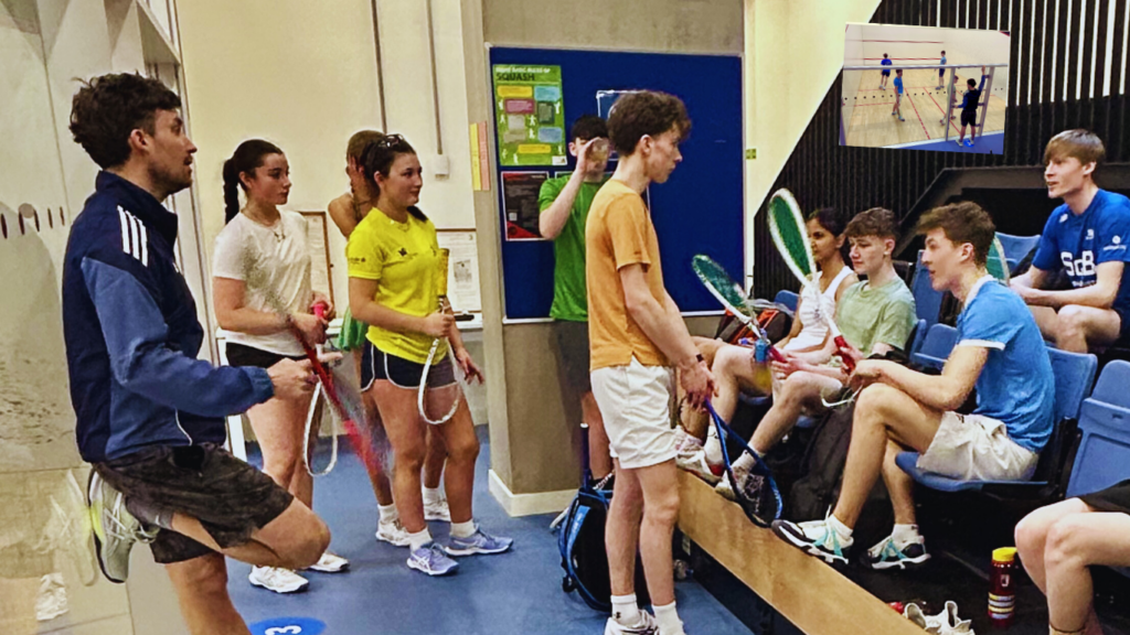 David Noone: ‘We have a big mix of real physical players who have a high level of skill and play good, dynamic squash’