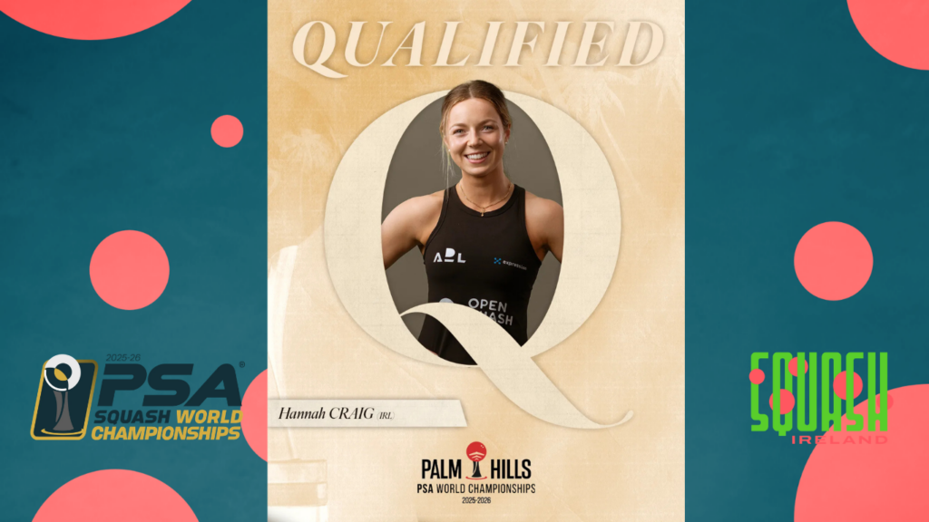 Hannah Craig becomes first Irish player to qualify for World Championships since 2014