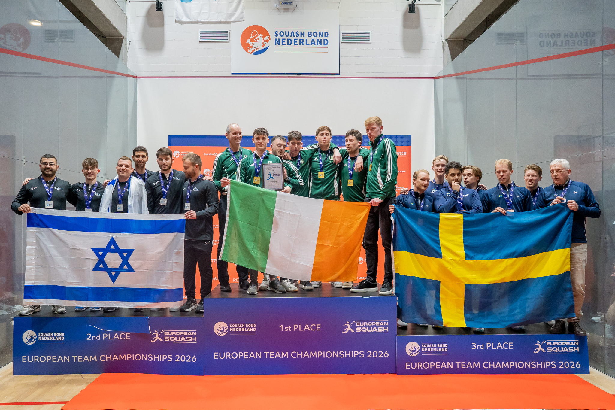 Ireland men's team Amstedam 2026