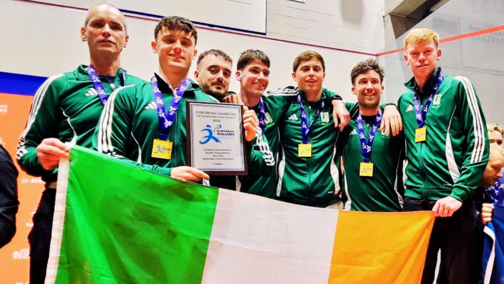 Tax relief on donations to Squash Ireland’s high performance programme